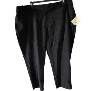 Ava & Viv Stretch black Ankle high rise Pants Size 24 boxEX